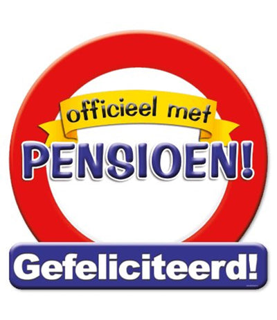 Panneau de signalisation en forme de bouclier de couronne Paperdreams - Pension