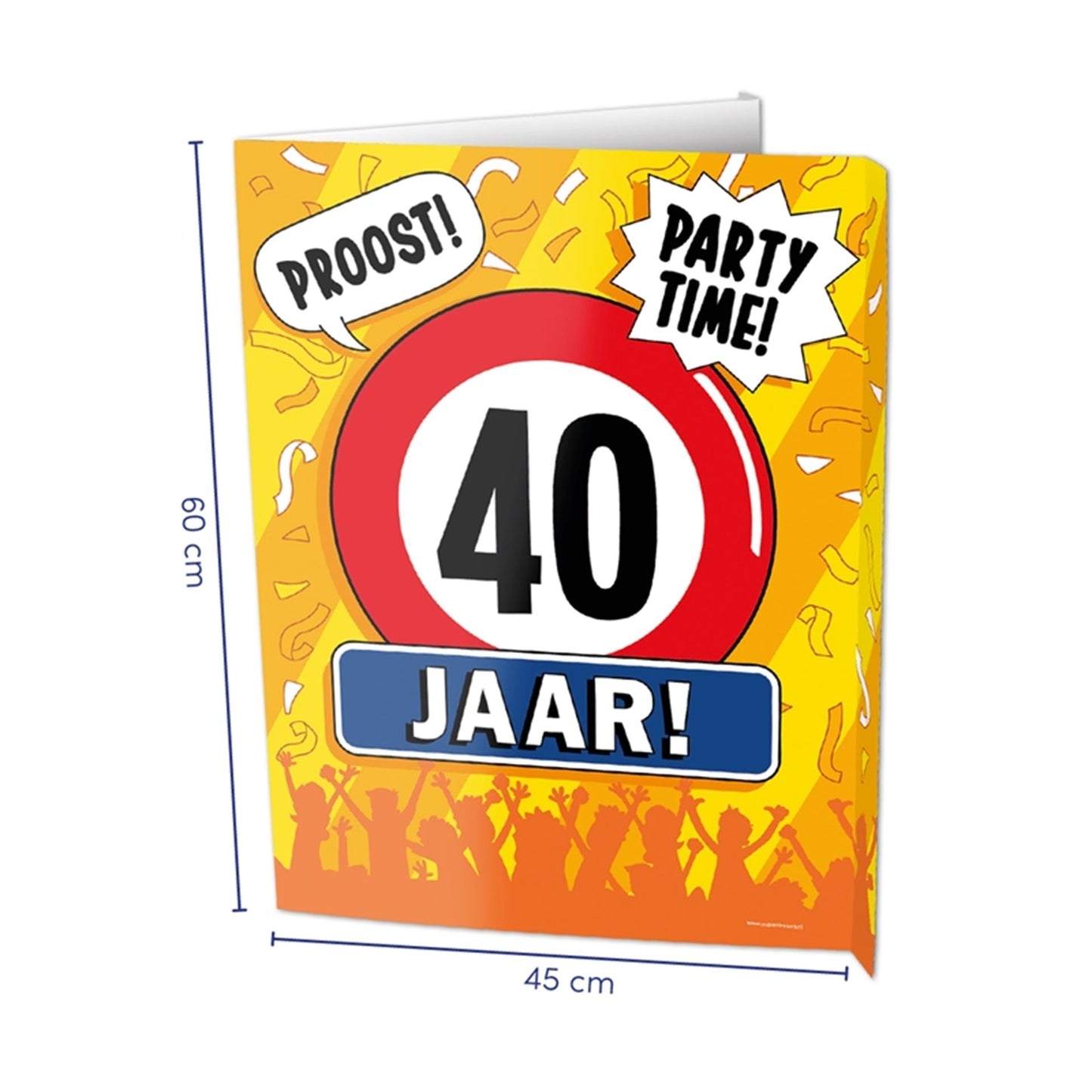 Panneaux de fenêtre Paperdreams - 40 ans
