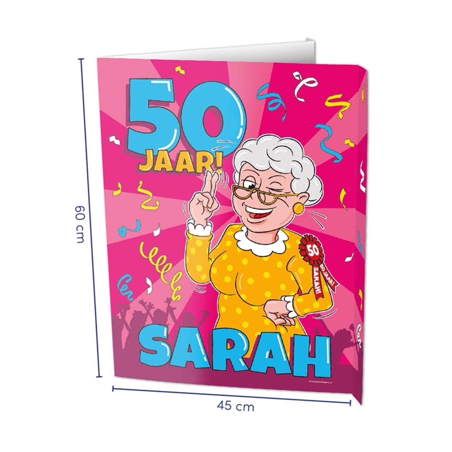 Panneaux de fenêtre Paperdreams - Sarah 50 ans