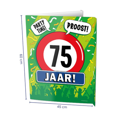 Panneaux de fenêtre Paperdreams - 75 ans