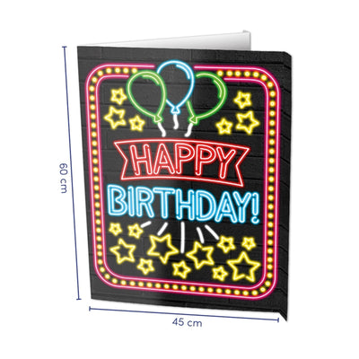 Panneaux de fenêtre Paperdreams joyeux anniversaire