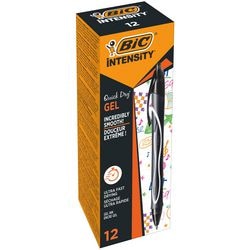 Ty stylo roller gel bic geloci noir 12 pièces