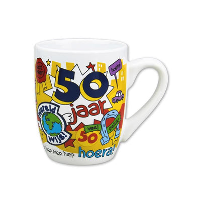Paperdreams mug dessin animé 50 ans homme no. 8