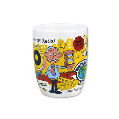Paperdreams mug dessin animé 50 ans homme no. 8