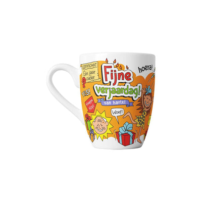 Mug dessin animé Paperdreams joyeux anniversaire