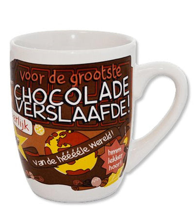 Paperdreams mug dessin animé accro au chocolat