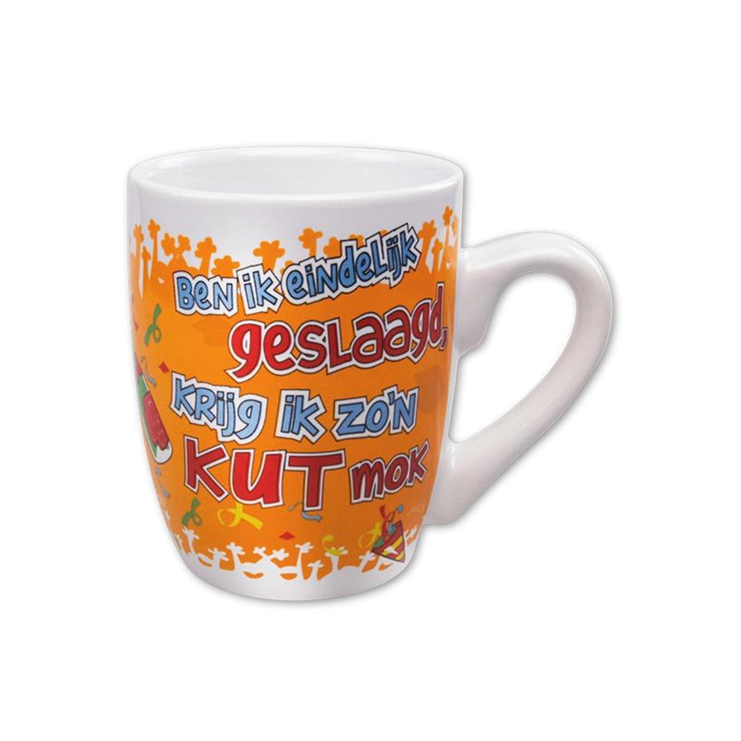 Tasse de dessin animé Paperdreams passée la chatte