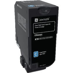 Cartouche de toner Lexmark originale 84c2hce cyan