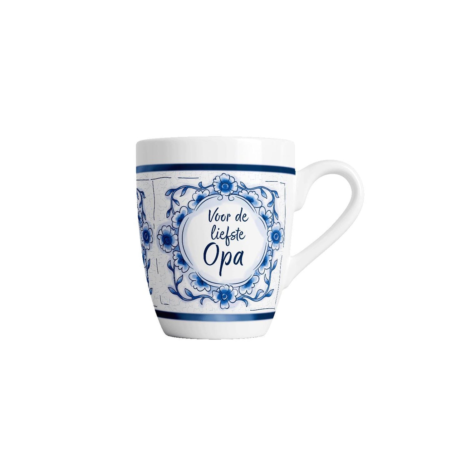 Paperdreams Delft mug bleu grand-père