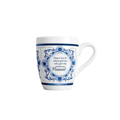 Tasse Paperdreams Delft bleue pension