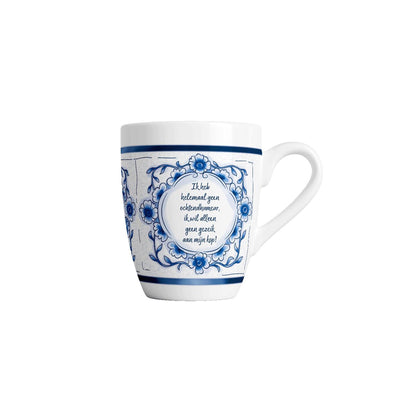 Paperdreams Delft bleu mug humeur