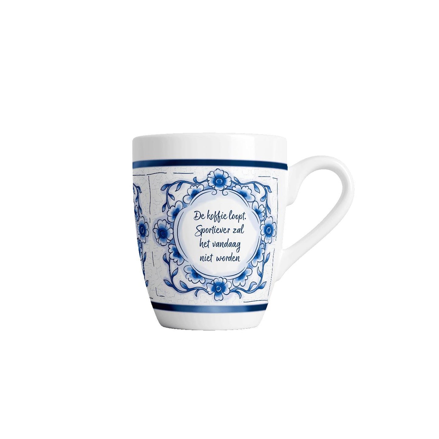 Tasse à café bleue Paperdreams Delft