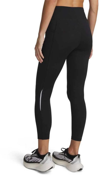 Under Armour UA Velociti Ankle Tights-blk Legging de sport pour femme - noir - réfléchissant