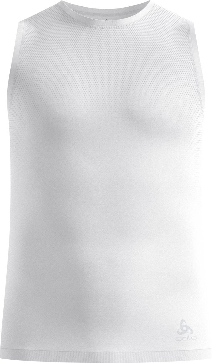 Odlo performance x-light maillot de corps avec col rond - homme - blanc - s