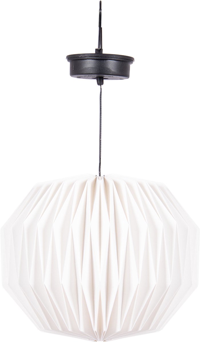 Bo-camp - lampe suspendue - rana - pliable - blanc - rechargeable - solaire - 20 lumens