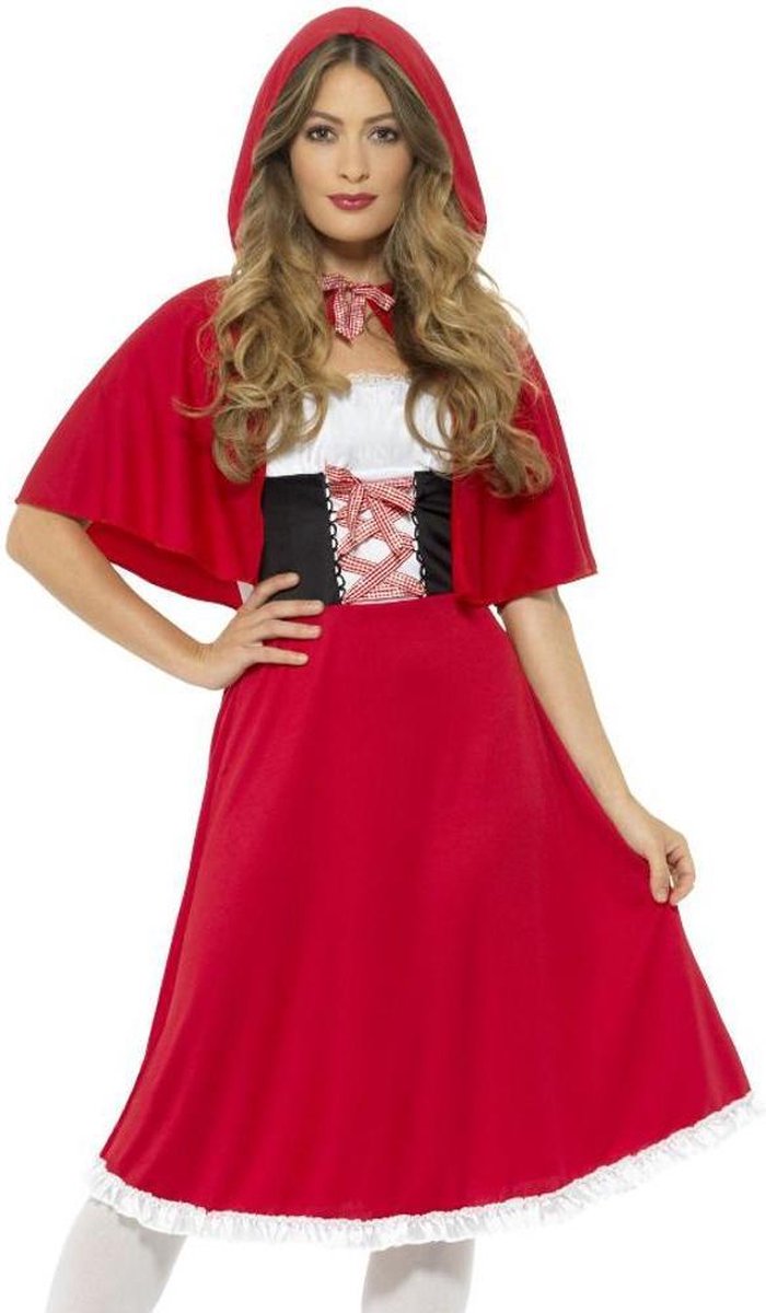 Smiffys Robe Le Petit Chaperon Rouge avec cape dames - taille XL