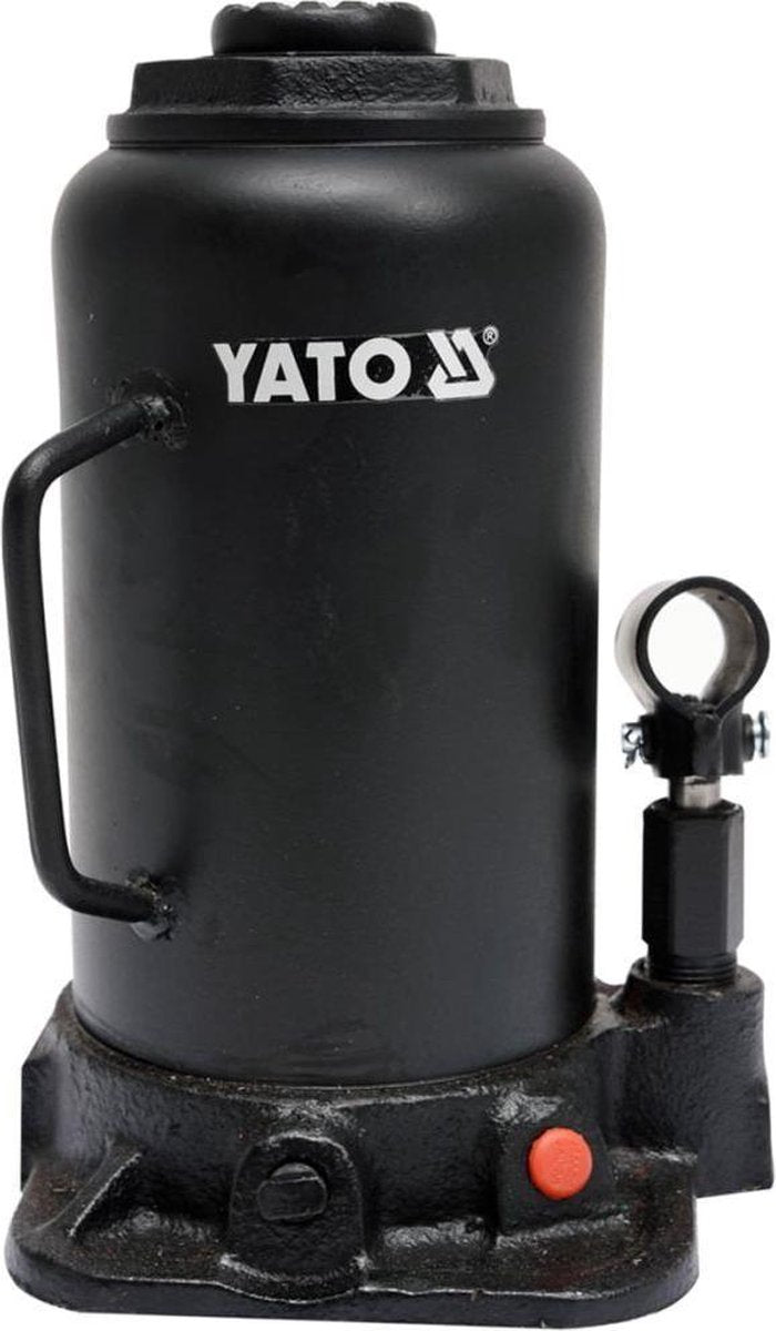 Yato yt-17007 - vérins hydrauliques butel - 20t - base en acier solide - hauteur réglable