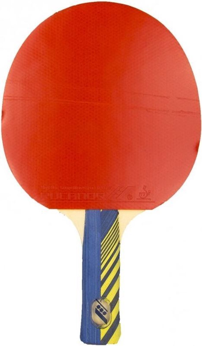 Raquette de tennis de table Rucanor mogi ura rouge noir