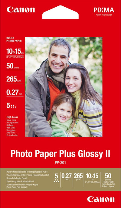 Canon pp-201 - papier photo - 10 x 15 cm - 50 feuilles