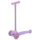 Tricycle scooter pas à pas Alert rose violet
