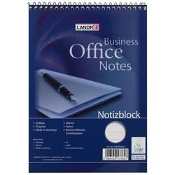 Bloc spirale landré a5 blanc 40 feuilles