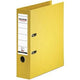 Falken classeur a4 80 mm jaune 2 anneaux chromocolor pp (polypropylène)