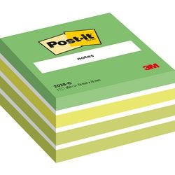 Cubes de couleur post-it 2028-g 76 x 76 mm pastel assortis 450 feuilles
