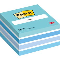 Cubes de couleur post-it 2028-b 76 x 76 mm pastel assortis 450 feuilles