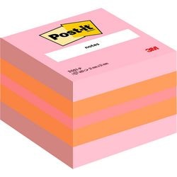 Bloc notes autocollantes post-it cube 225 feuilles