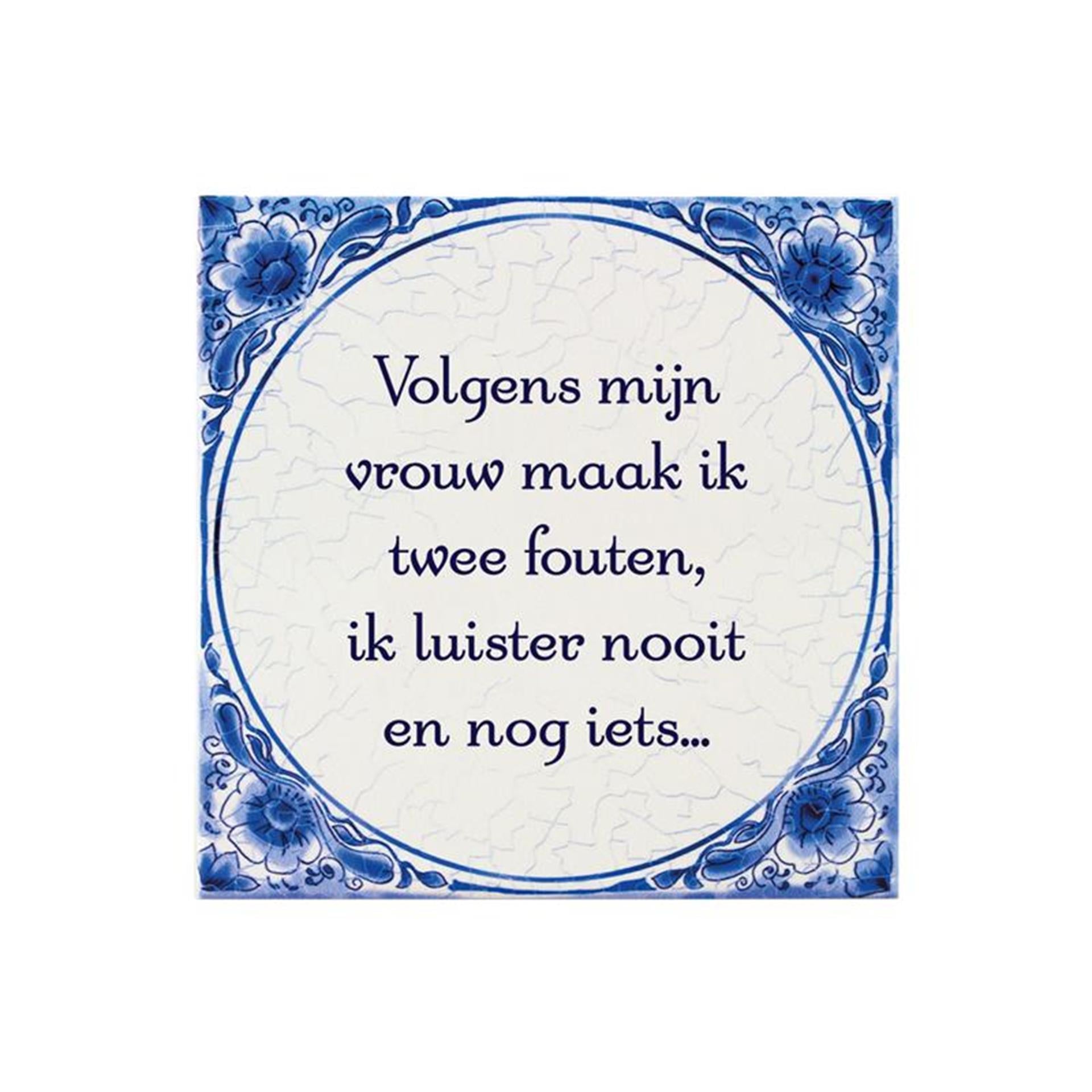 Paperdreams tegel delfts bleu - deux fouten