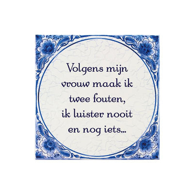 Paperdreams tegel delfts bleu - deux fouten