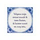 Paperdreams tegel delfts bleu - deux fouten
