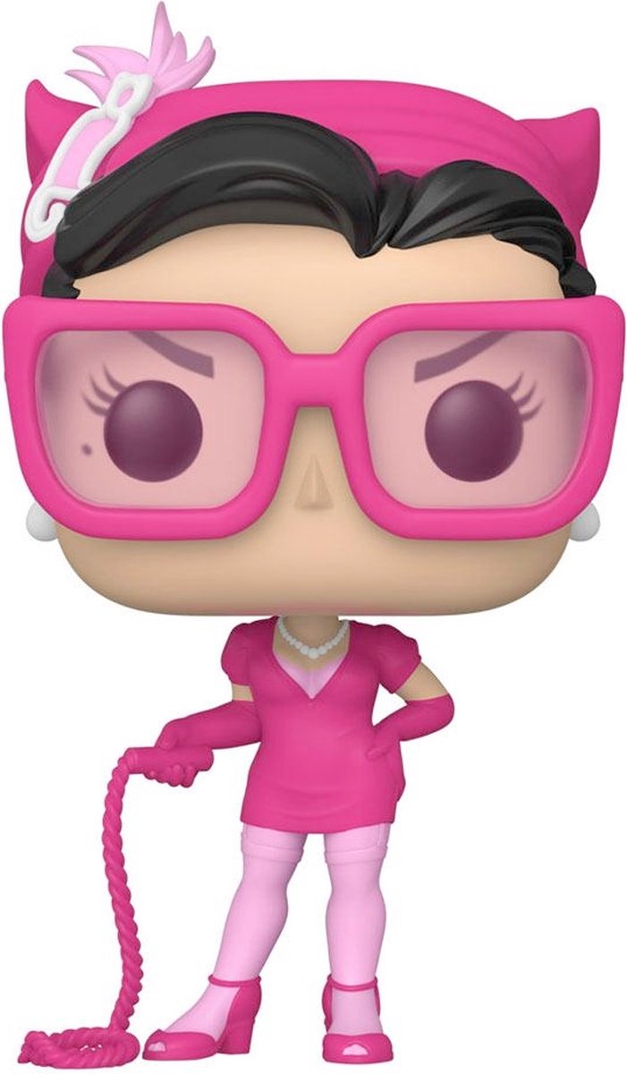 Figurine à collectionner Funko Batman DC Comics Pop! heros bc sensibilisation - bombe catwoman 9 cm multicolore