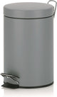 Poubelle à pédale Kela Monaco - 3 l - gris clair -