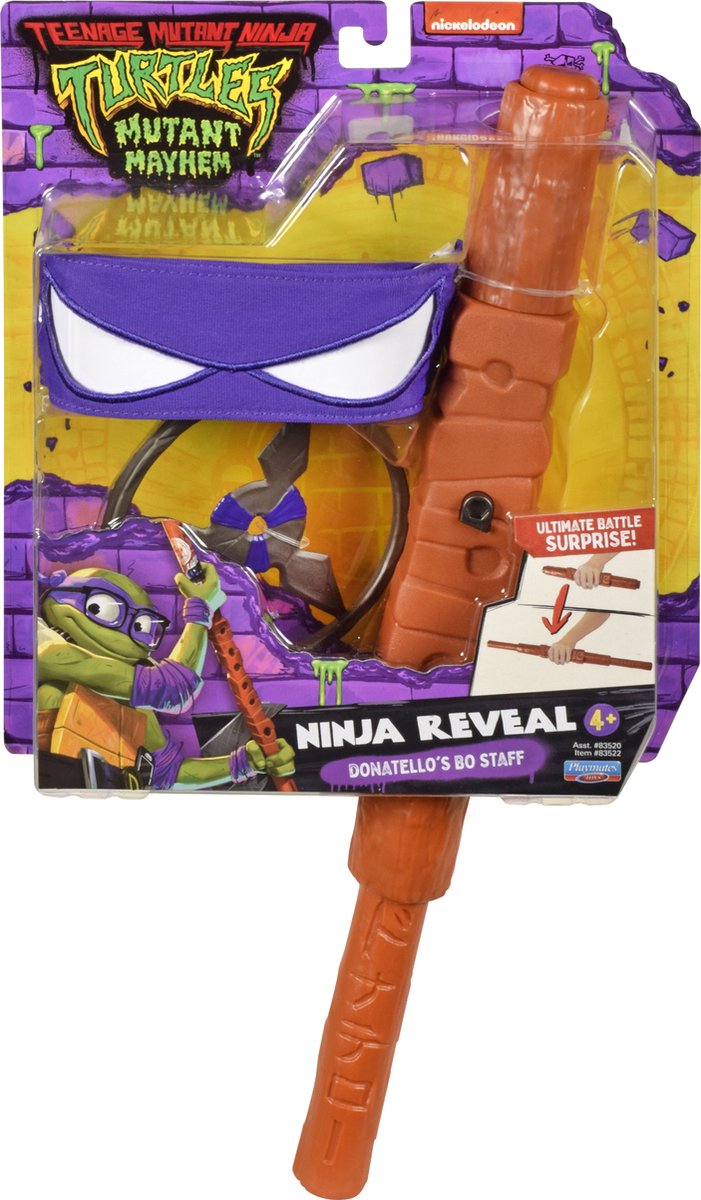 Boti Teenage Mutant Ninja Turtles Donatello's Bo Staff Play Set