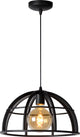 Lucide dikra - lampe suspendue - ø 40 cm - 1xe27 - noir