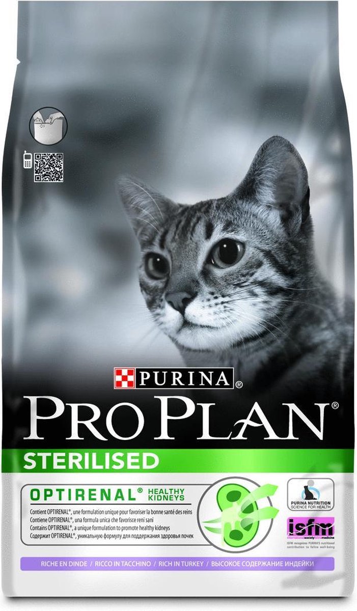 Pro plan adultérisé - riche en dinde - nourriture pour chats - 3 kg