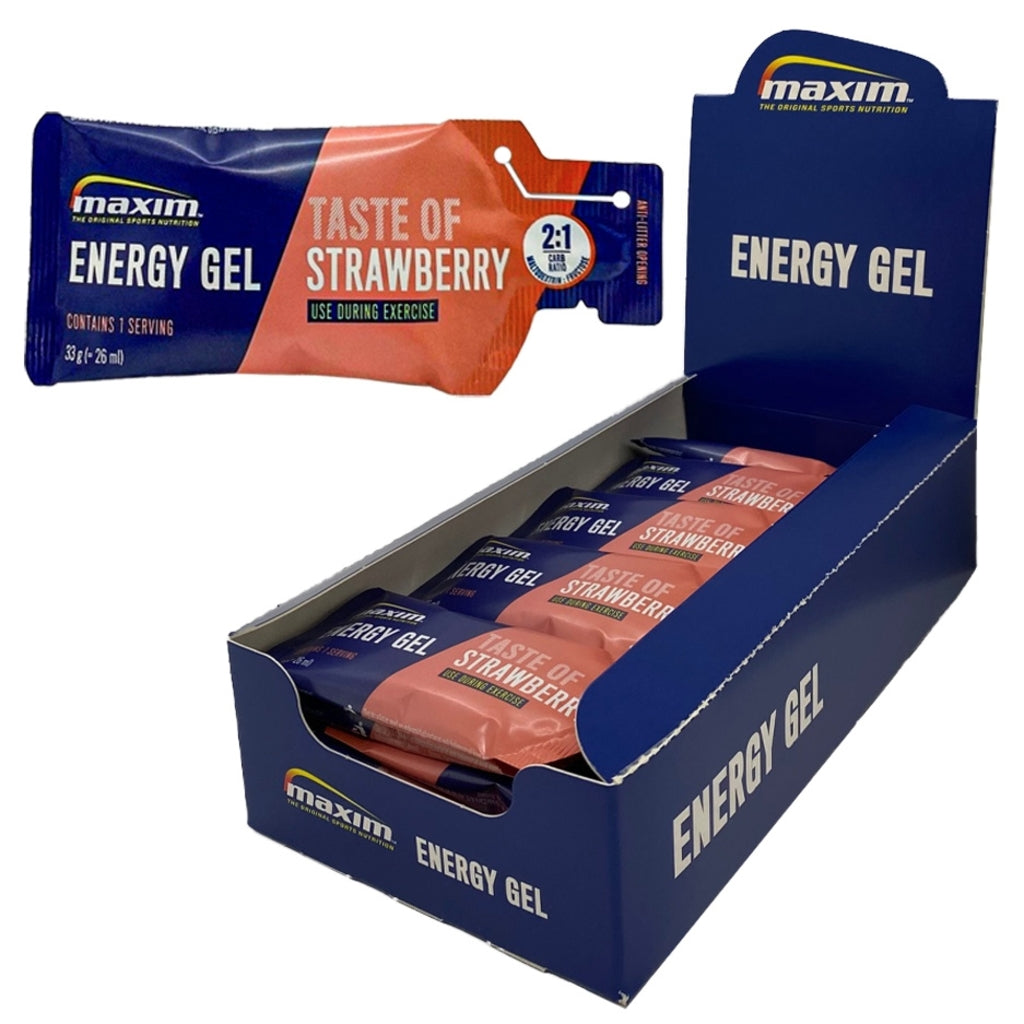 Maxim gel énergétique fraise 33gr ds a 25