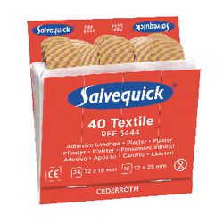 Recharge de plâtre textile salvequick cederroth 40 pièces