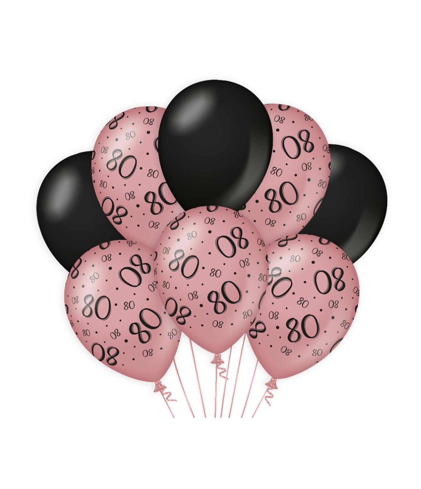 Ballons de décoration Paperdreams rose noir - 80