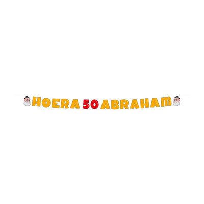 Bannière de lettres Paperdreams - Abraham 50