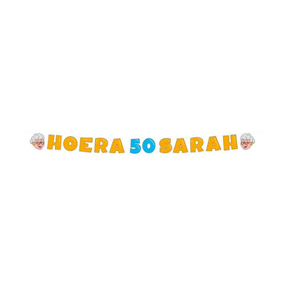 Bannière de lettres Paperdreams - Sarah 50