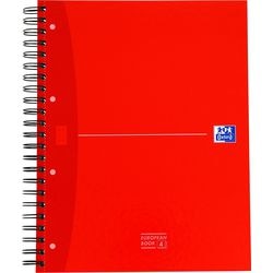Carnet oxford essential dsp a4 4 trous pochette assortie assorti
