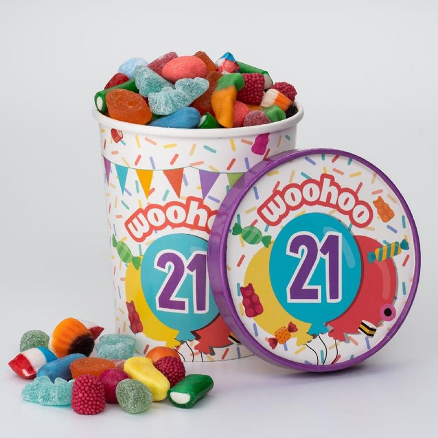 Gobelet à bonbons Paperdreams ø12x14cm - 21 ans
