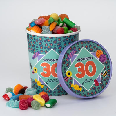 Gobelet à bonbons Paperdreams ø12x14cm - 30 ans