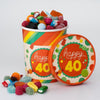 Gobelet à bonbons Paperdreams ø12x14cm - 40 ans