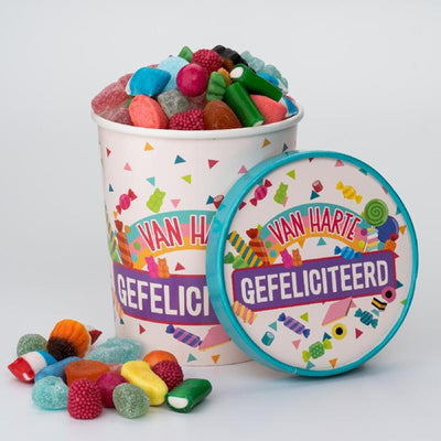 Gobelet à bonbons Paperdreams ø12x14cm - félicitations