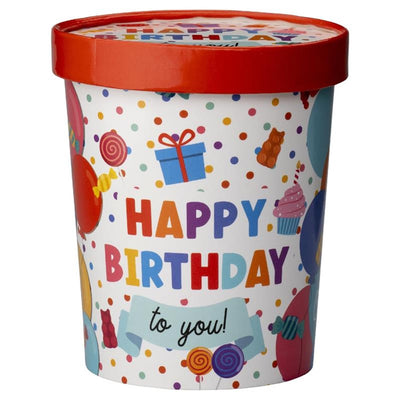 Gobelet à bonbons Paperdreams ø12x14cm - joyeux anniversaire