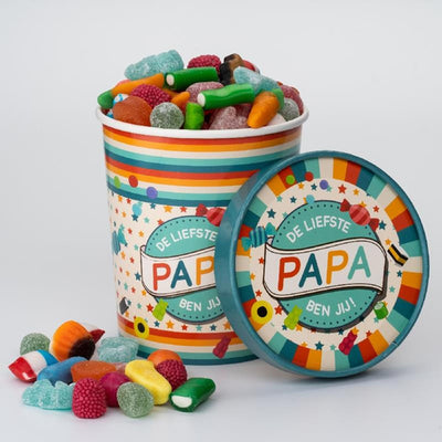 Gobelet à bonbons Paperdreams ø12x14cm - papa