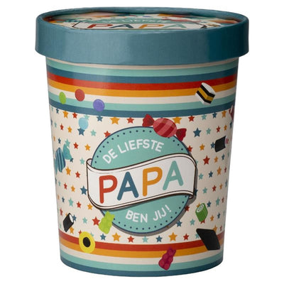 Gobelet à bonbons Paperdreams ø12x14cm - papa